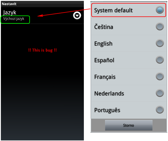 Translated string &quot;ep_system_default&quot; for system language without change in menu, but after select show it correctly!