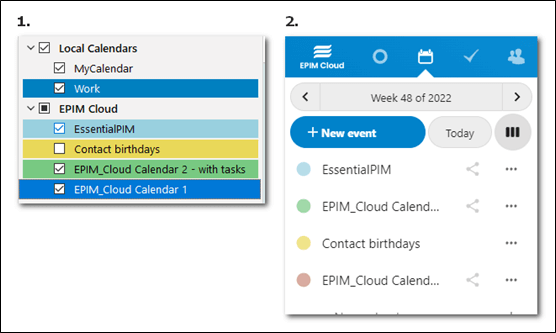 EPIM Calendars