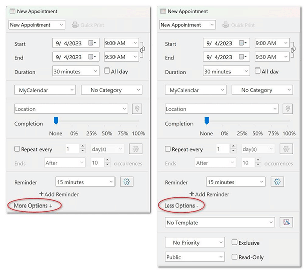 Display options your way 